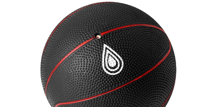 Basketball player training