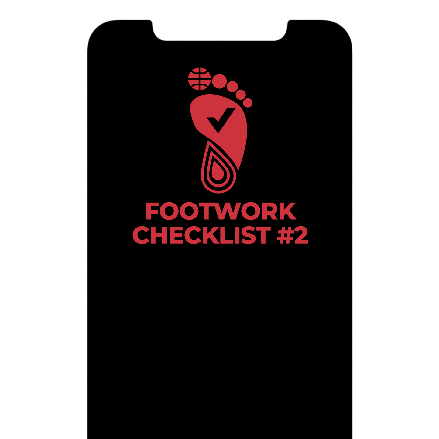 RealFootwork Checklist #2 - Im Possible Training Store